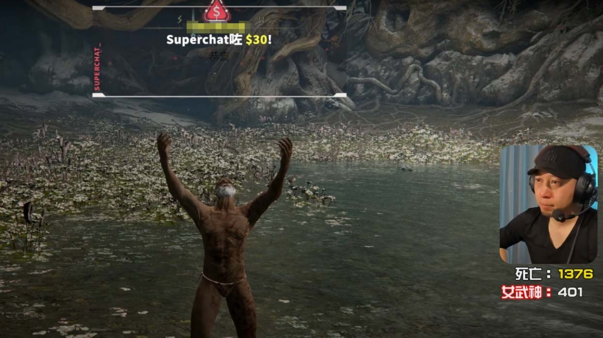 香港YouTuber大J於上星期直播遊玩「艾爾登法環」，期間一度落淚並表示「這是第二次直播打機打到哭，因堅持而哭」。