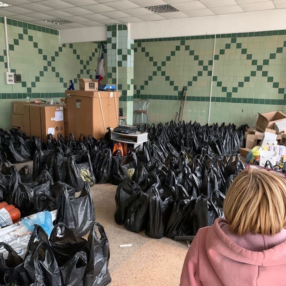 波克隆斯卡婭8日在Instagram上發文聲稱，烏克蘭當地民衆只要收下俄方的物資，就會遭受迫害。