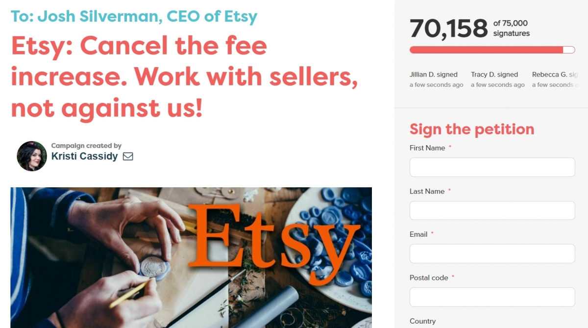 截至13日上午，有關聯署已獲7萬多人支持。