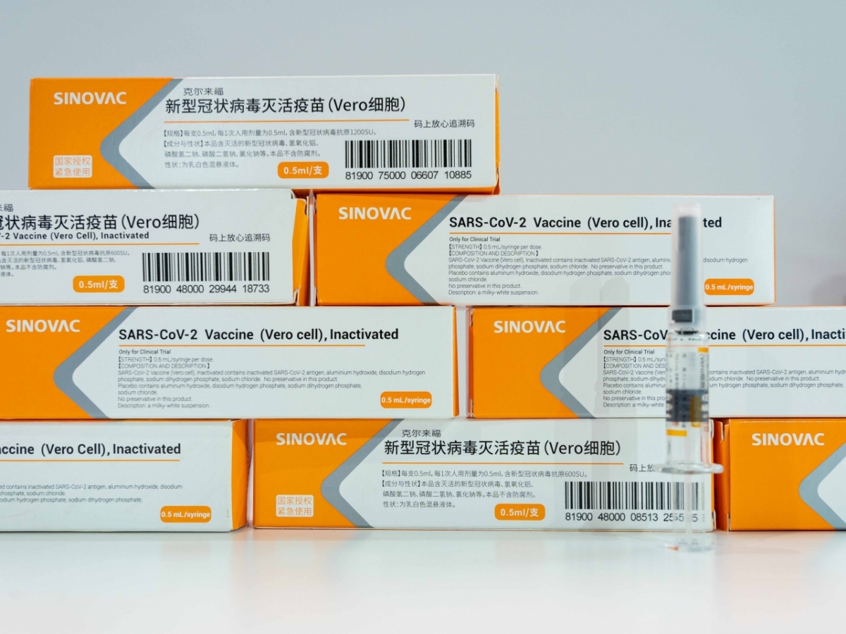 中國目前仍未批准任何mRNA疫苗,主要使用國產滅活疫苗國藥(Sinopharm)和科興(Sinovac)。