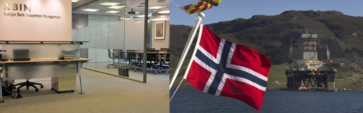 挪威全球最大的主權基金今年首季亦虧蝕約5%。