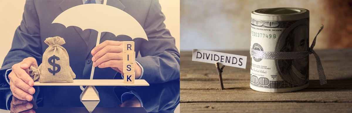 買股投資必須衡量風險，高息股也有風險。