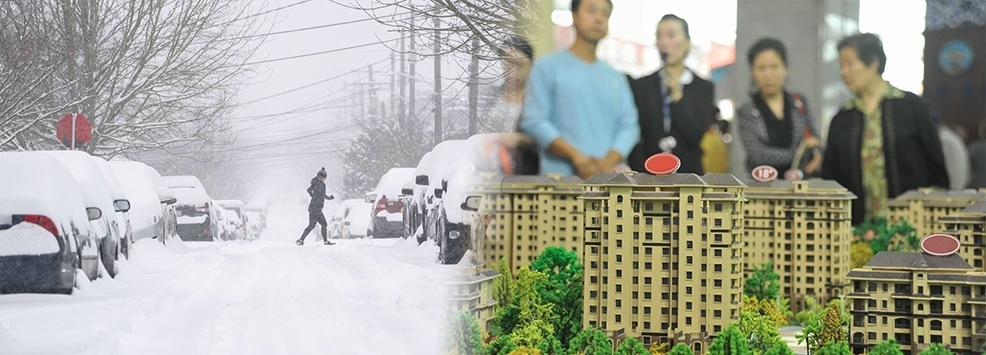疫情下內地樓市仍陷冰封。