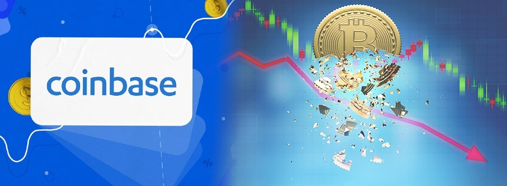 加密幣幣災,連累Coinbase股價一年內大跌7成。