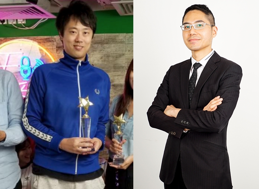 股評人聶振邦(右)及紅磡索螺絲(左)