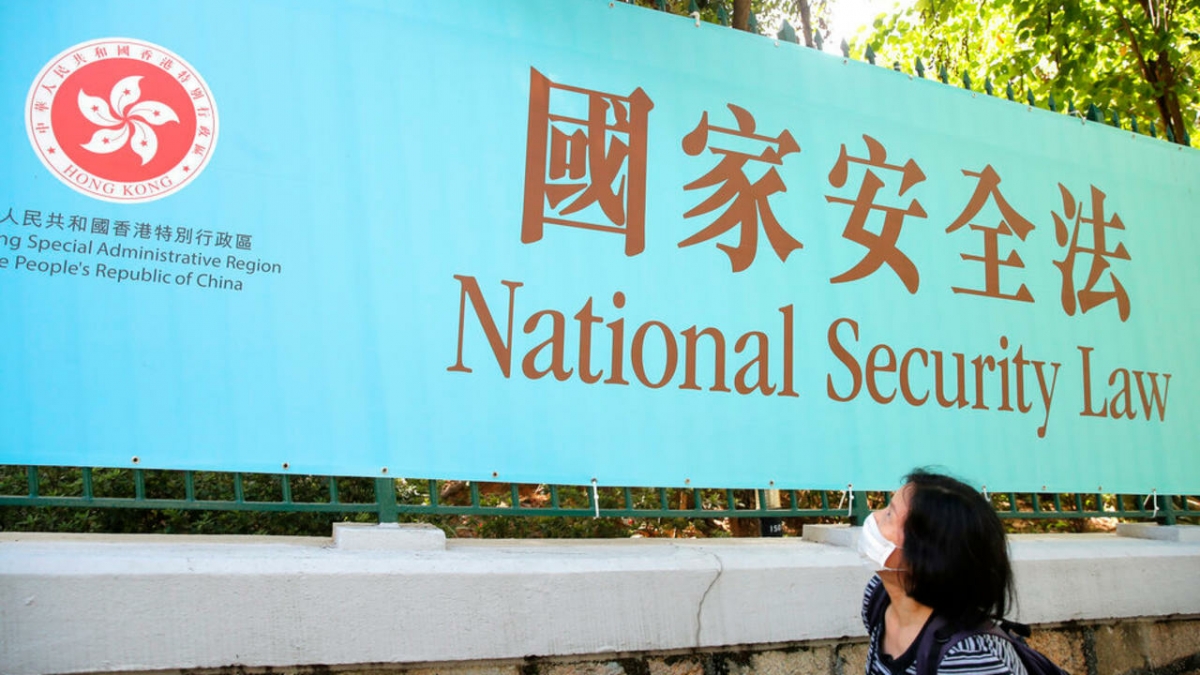 國安法實施近1年,林鄭認為對維持香港秩序有重大貢獻。