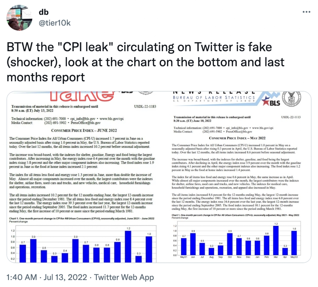 有網民發現5月和6月報告的表格一樣，懷疑網上「外洩」的報告為假報告。