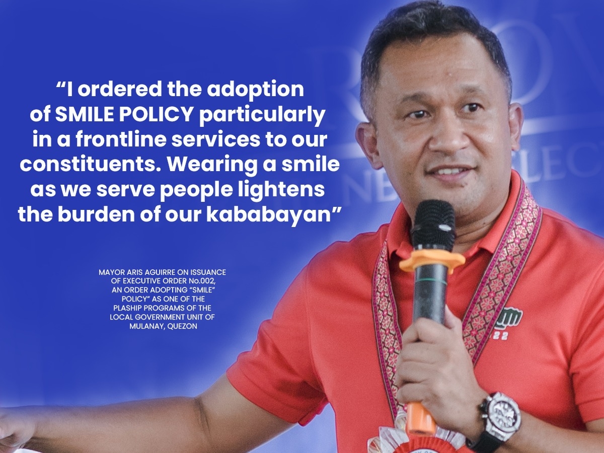 阿吉雷於上週簽署了 「微笑政策」的行政命令,試圖通過展示平靜和友好的氛圍,向民眾傳遞有誠意的服務。