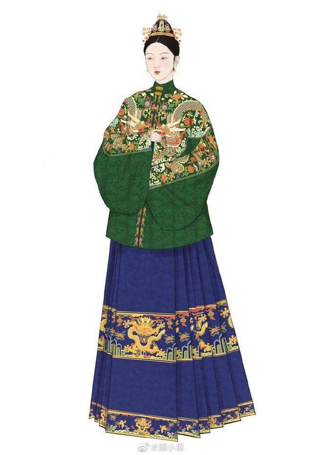 内地網友認為,馬面裙的「前後光面,左右打摺」是一種罕見而典型的形制,是中國服飾特有的文化,而Dior這款新品的設計幾乎與馬面裙一樣。