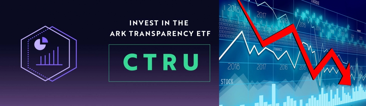 CTRU即ARK透明度ETF推出8個月以來大跌逾3成。