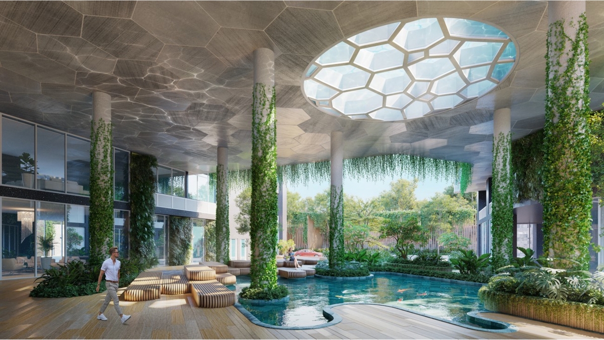 融合現代建築設計美學,展現新經濟發展及當地城市帶來的新衝擊。