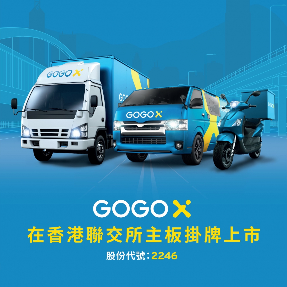 GOGOX的市值腰斬超過6成。
