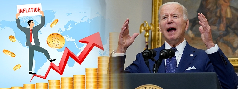 拜登認為6月份的9.1%超高通脹率數據已經過時,似暗示他覺得通脹已見頂。