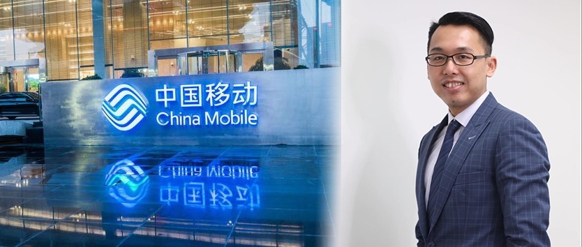 股評人溫傑較看好中移動。