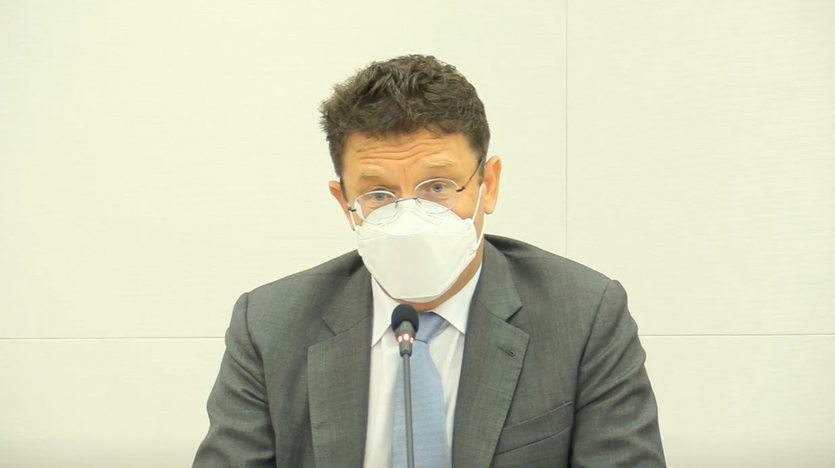 國泰航空主席賀以禮(Patrick Healy )。