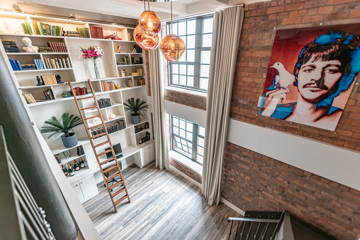 Tobacco Warehouse室內單位展示。