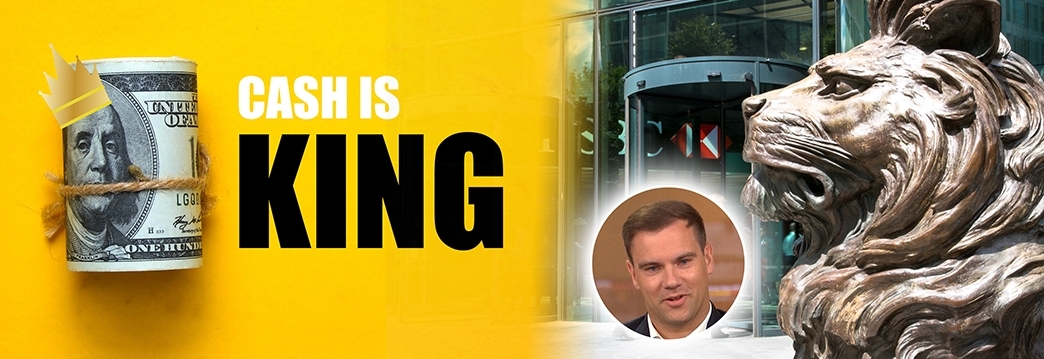 滙豐分析師Max Kettner建議大幅減持股票，改為持有美元現金。