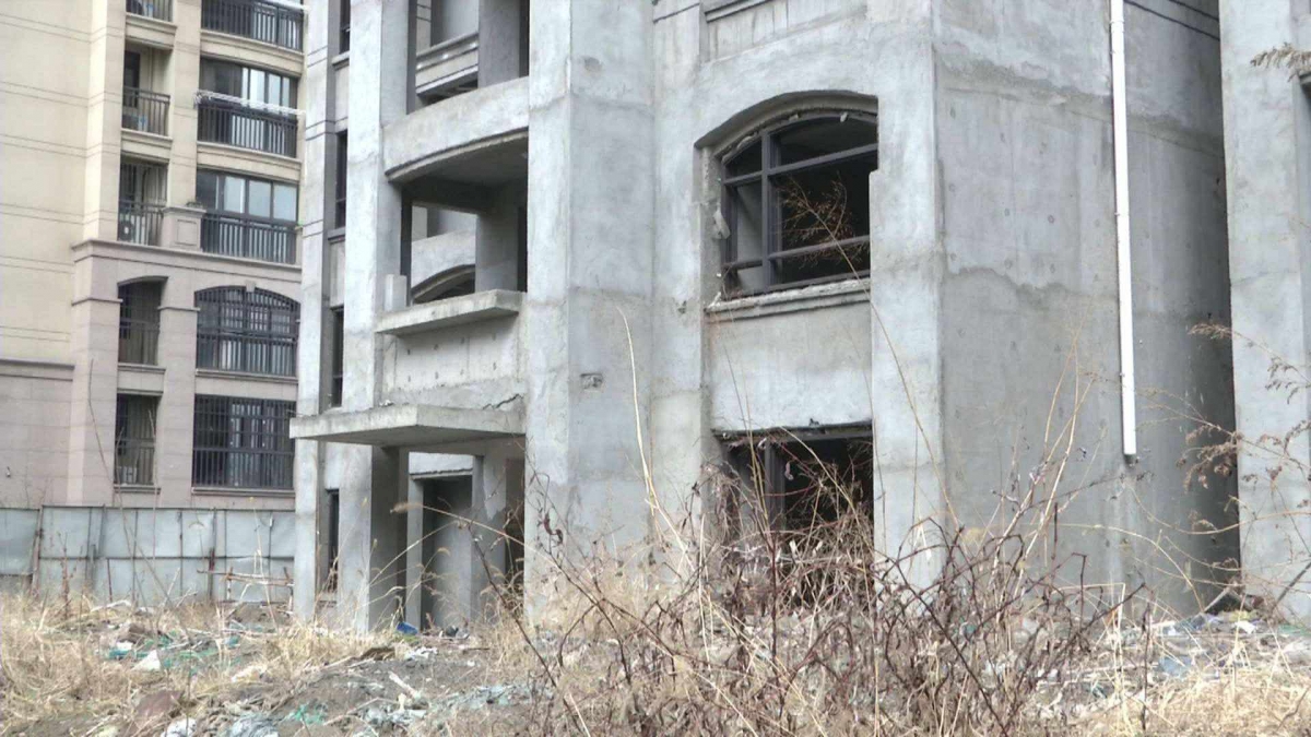 上月內地現爛尾樓「罷供」潮。