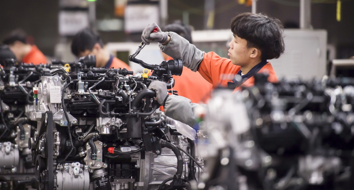 中國去年安裝的工業機器人大多數都是海外製造,主要是日本製造。