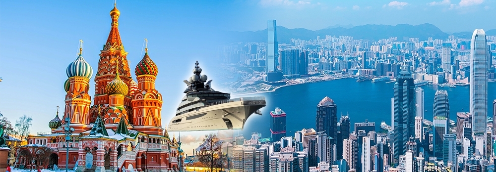 受制裁的俄羅富豪(遊艇)及俄國企,陸續有意來港避制裁。