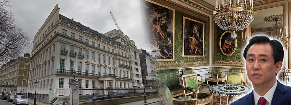 傳許家印欲出售倫敦最貴大宅,但因英鎊急挫,可能要蝕3億港元。