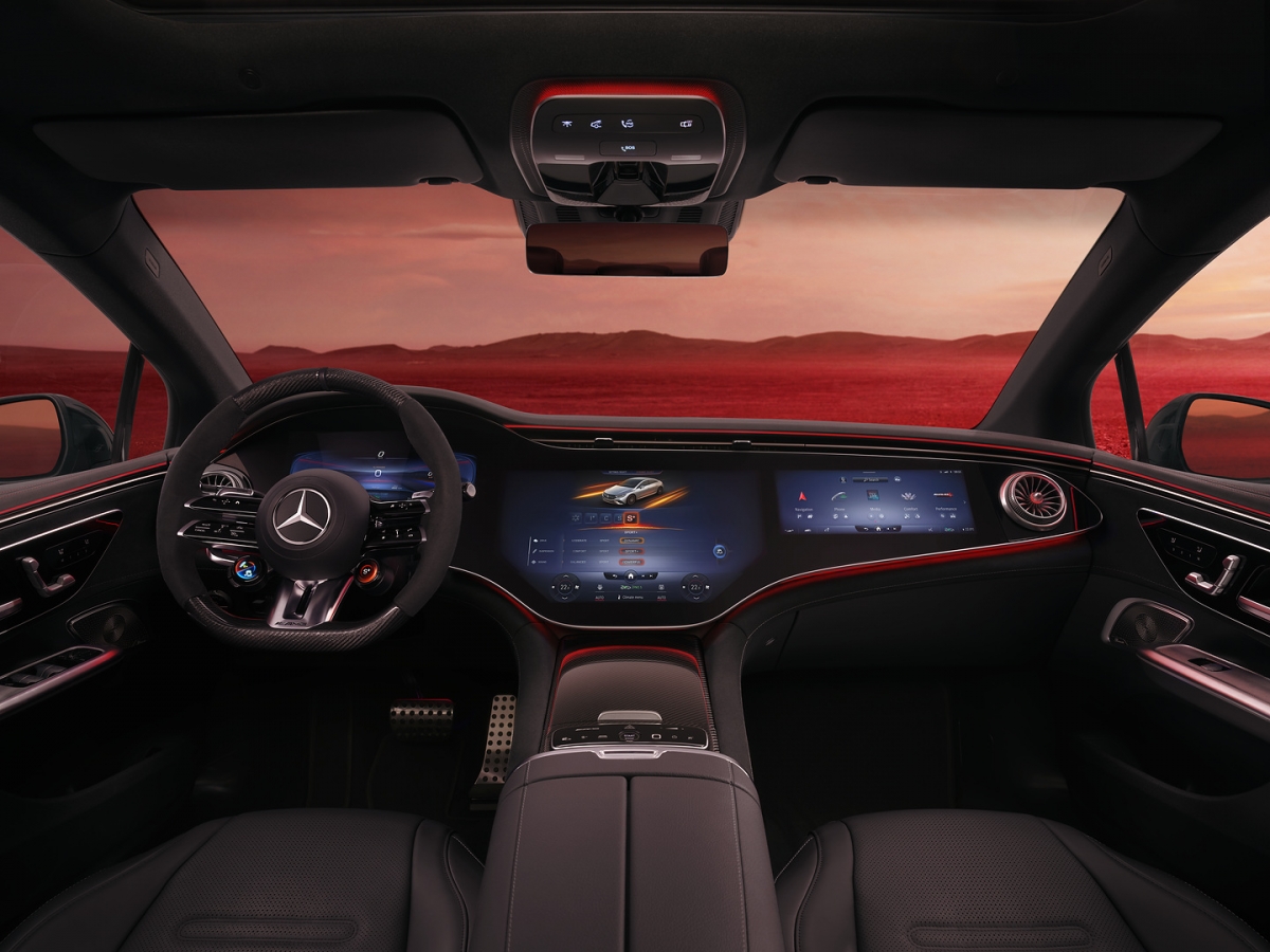 左軚版本MBUX Hyperscreen