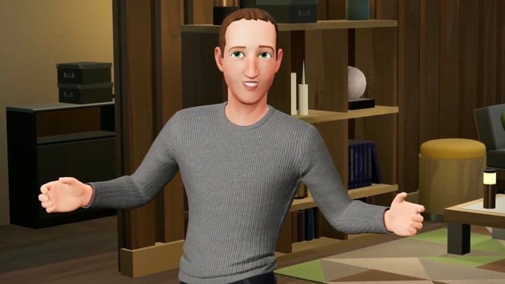 Meta元宇宙中的虛擬人物仍然缺乏真實感。