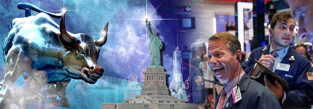 疑大戶挾淡，美股道指昨從低位V彈，一度狂升1500點。