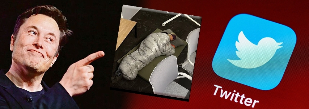  Twitter有女主管在公司24小時工作瞓睡袋，逃過了被裁的命運。