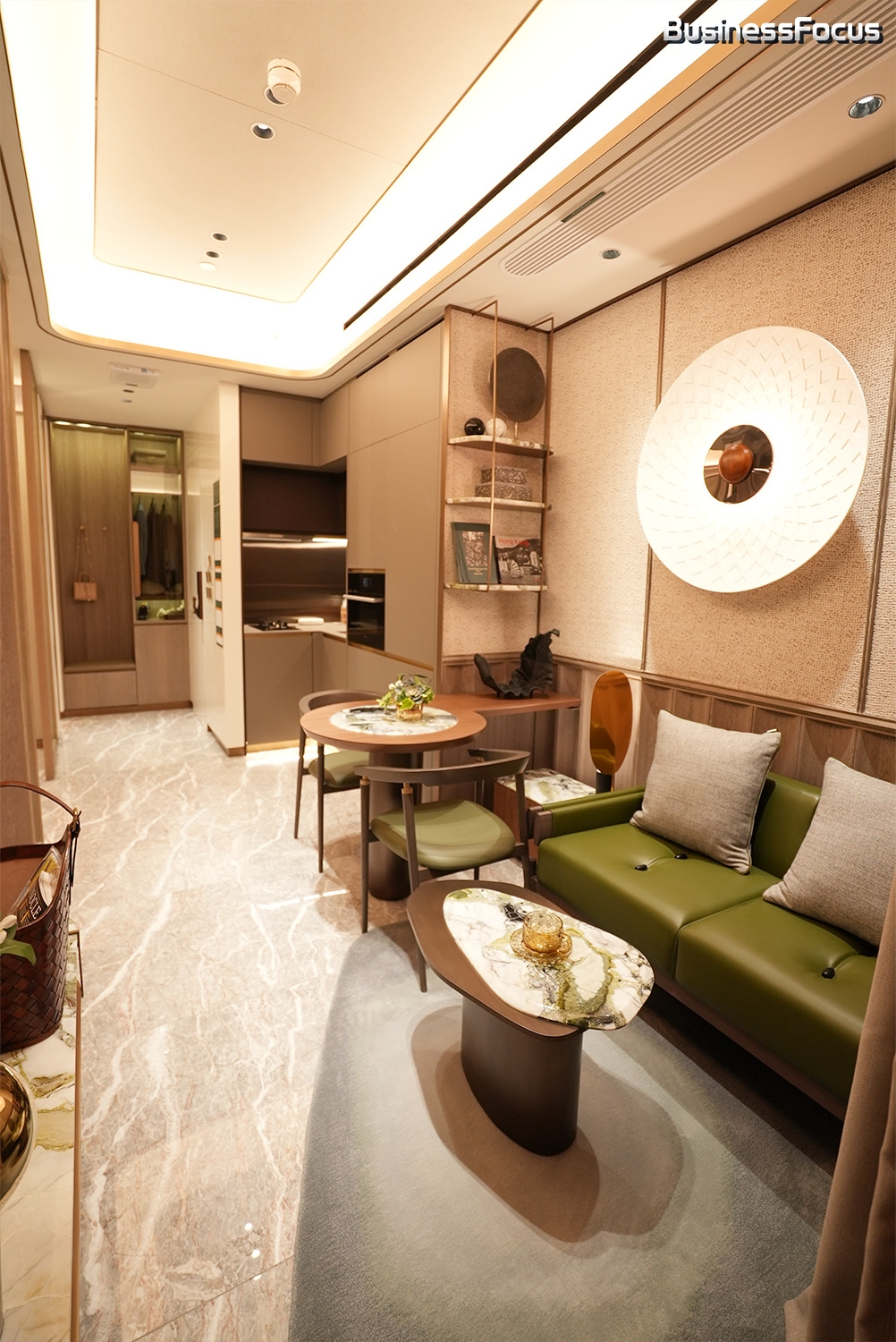 2房示範單位以8樓B室為藍本。