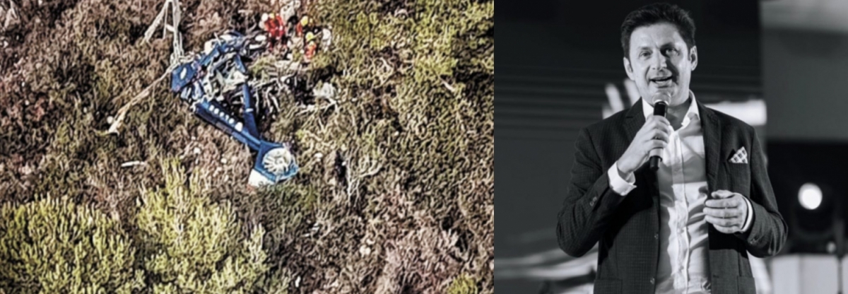 俄羅斯富豪塔蘭在直升機意外中喪命。