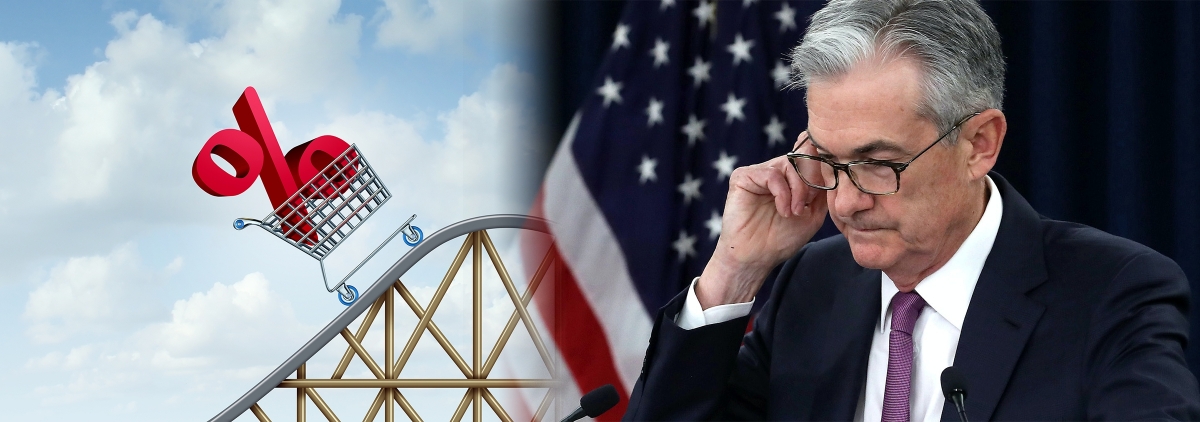 聯儲局鮑威爾一年加息7次,令美股暴跌。