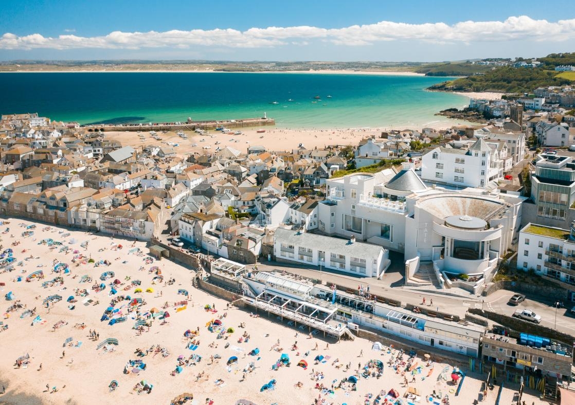 聖艾夫斯(St Ives)被其居民評為今年英國最幸福的居住地。