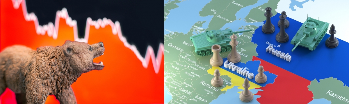 烏俄戰爭曾令歐股大跌,令橋水基金一度獲得巨利。