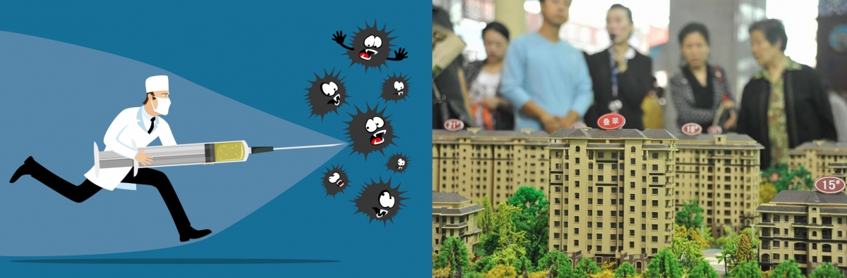 陶冬料內地疫情下月會達到高峰，香港樓價暫難有運行。