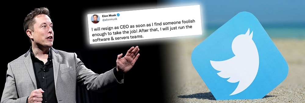 馬斯克指會找夠蠢的人做Twitter CEO