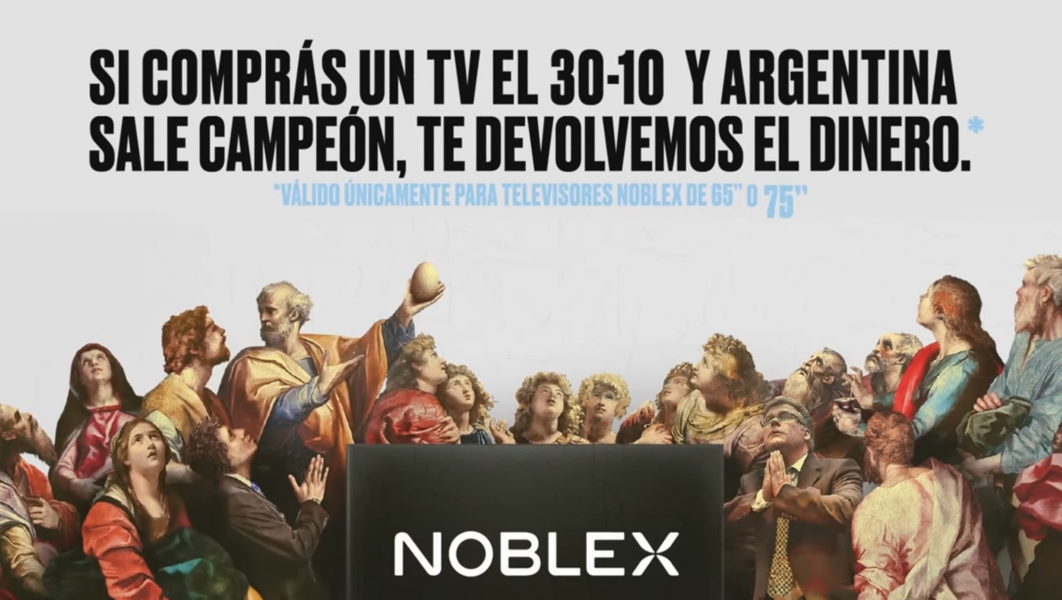 Noblex在10月30日以紀念傳奇球星馬勒當拿(Diego Maradona)誕辰為名義,推出了限時24小時的促銷活動。