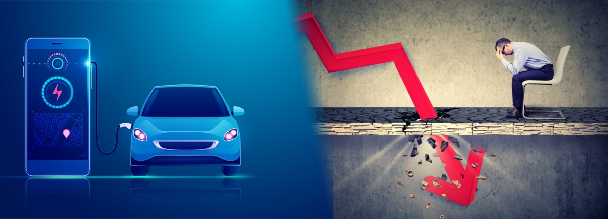 曾熱炒的電動車股今年大跌,令不少散戶輸身家。