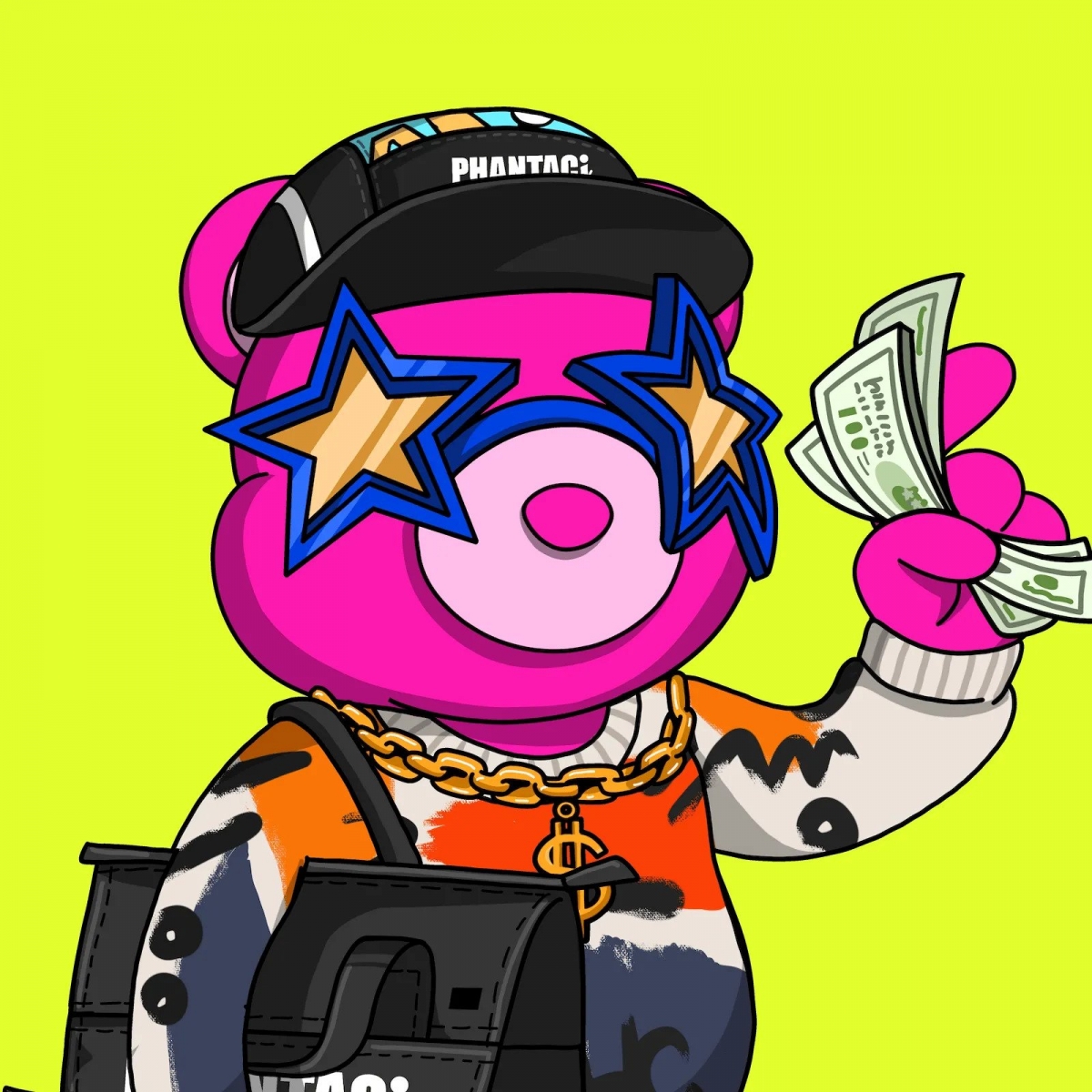 周杰倫NFT項目《Phanta Bear》。