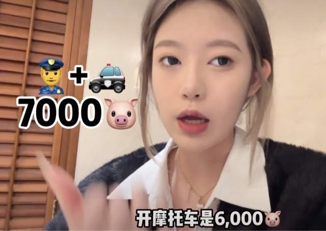 據該名網紅上載的影片表示，當她預訂機場接送服務時，對方提出有「警察接送服務」，只要加錢便會有當地警察到機場接送。