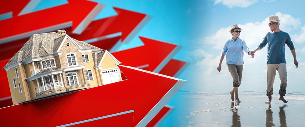 過去20年香港樓價多次飛升，常令沒有物業的退休人士忐忑不安。