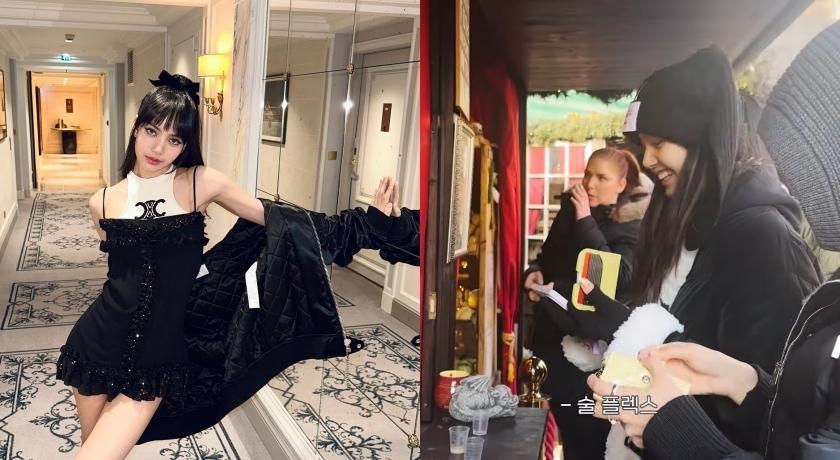 Lisa被曝用現金買下41億豪宅後,眼尖粉絲發現她所用信用卡在全韓只有1000張。