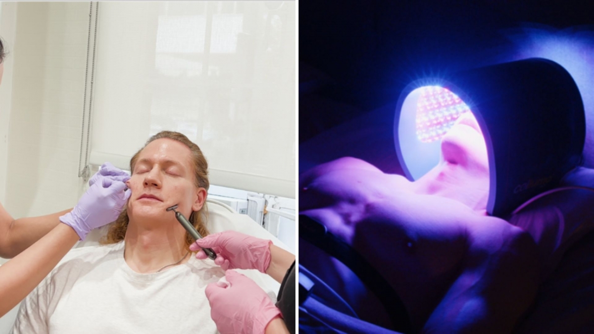 Johnson利用醫療儀器全天候檢測自己的身上每個器官的生命體徵