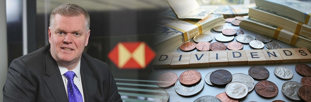 滙豐CEO祈耀年料今年全年派息50美元,以補償給小股東。