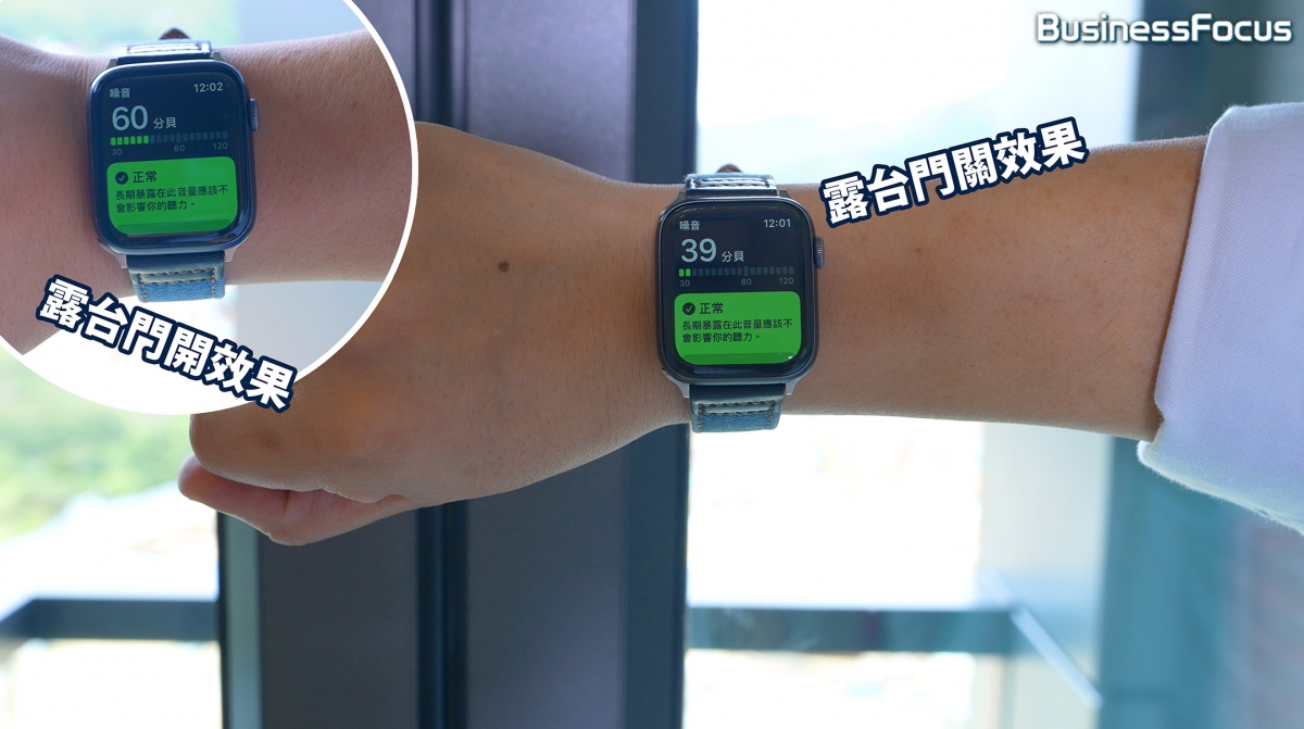 雙層中空玻璃隔音效果明顯，開關門相差大約20分貝。