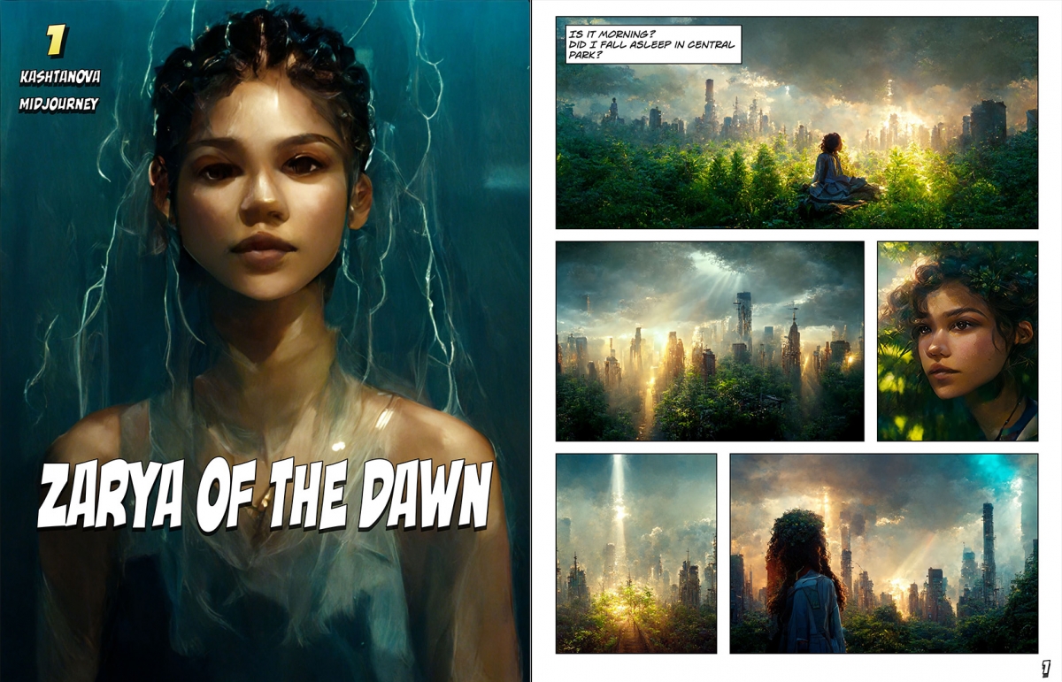 Kashtanova在11月透過律師提出抗辯，她指雖然畫是由Midjourney生成，但每個部份都是經過人手指導，Midjourney只是輔助工具。