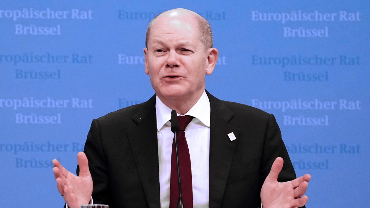 德國總理朔爾茨(Olaf Scholz)緊急出面安撫市場