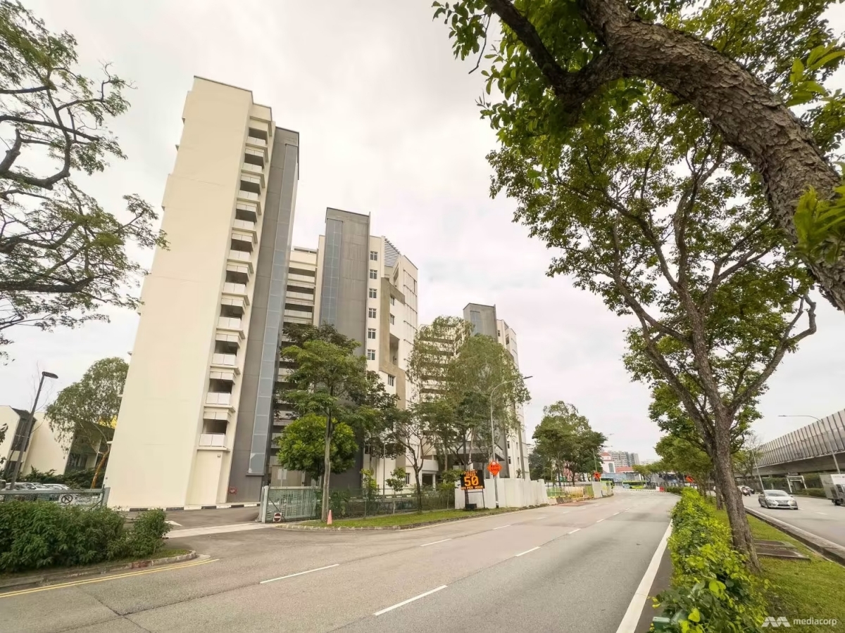 位於新加披東北部宏茂橋（Ang Mo Kio）的出租單身公屋。