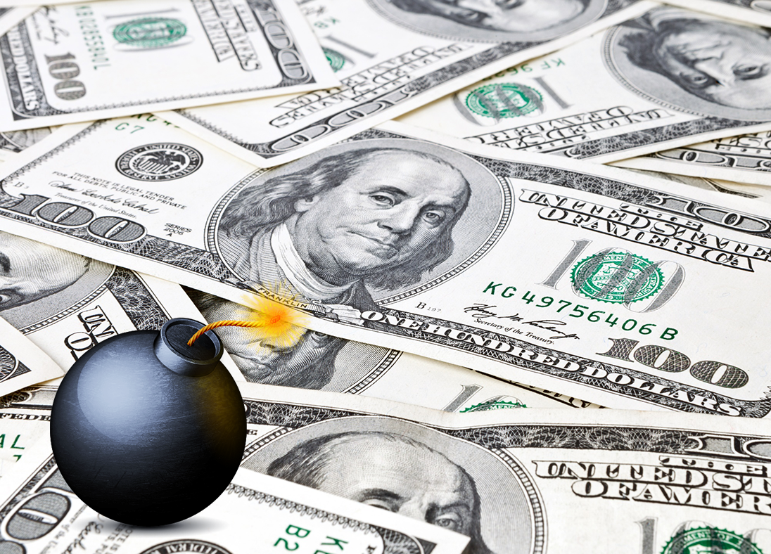 美國債務上限危機若不解決，下月或引發金融災難。