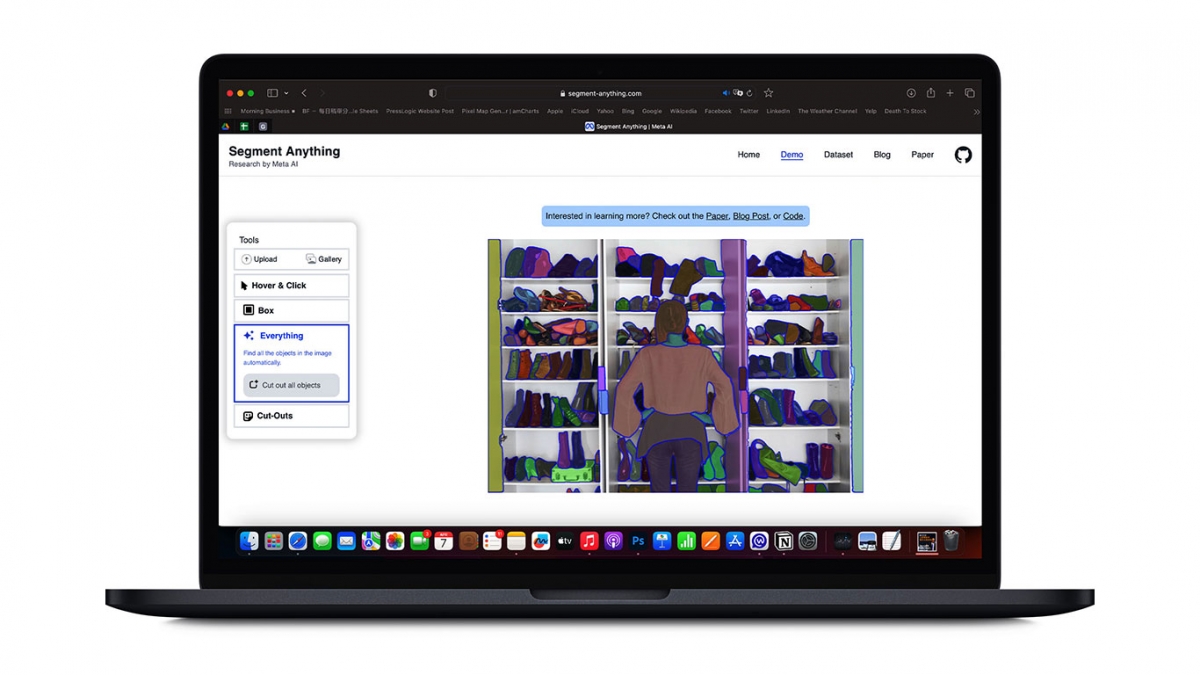記者實測使用Meta的新生成式AI系統,SAM